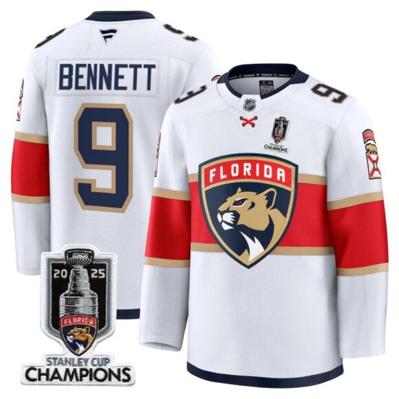 Mens Sam Bennett 2025 SC‌ CH Jersey White Stitched